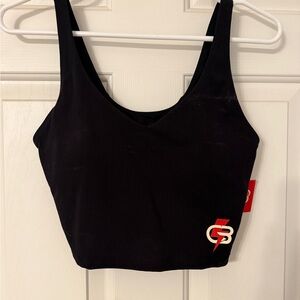 CycleBar Punk Rib Crop Tank